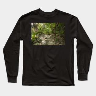 Niue walking track. Long Sleeve T-Shirt